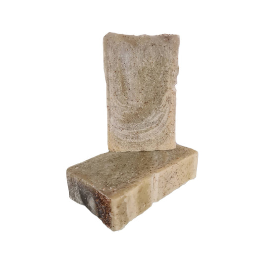 Soaps - Larder - Larder Soap - Lemon, Lime & Spirulina With Walnut Shells