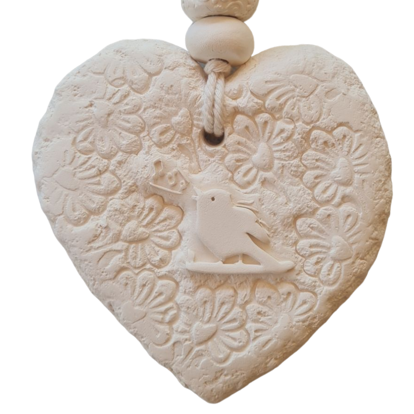 Mojo's Scented Ceramic Hearts - Large - Songbird