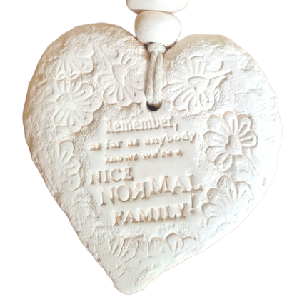 Mojo's Scented Ceramic Hearts - Large - Nice, Normal Family!