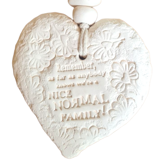 Mojo's Fragranced Ceramic Hearts - Large - Nice, Normal Family!