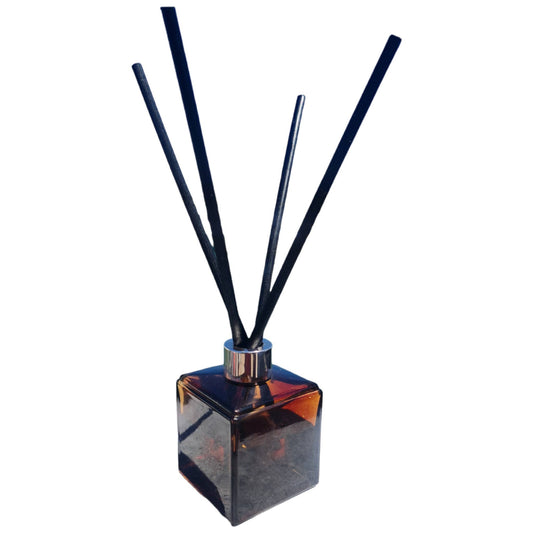 Room Fragrance Diffusers - Deluxe Reed Aroma Diffuser - Mojo's Wild Orchid, Rose & Musk