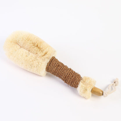 Eco Max Dry Body Brush Large Coir Handle